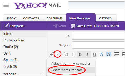 how to open attachment in yahoo mail on iphone