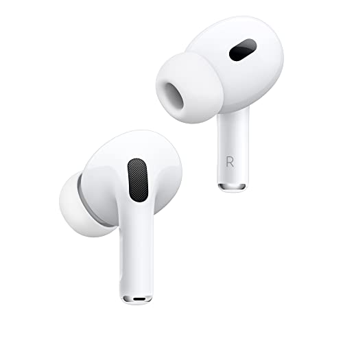 Apple AirPods Pro (2nd Gen) Wireless Earbuds, Up to 2X More Active Noise Cancelling,...