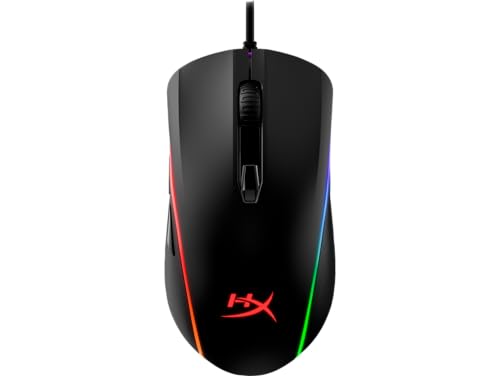 HyperX Pulsefire Surge - RGB Wired Optical Gaming Mouse, Pixart 3389 Sensor up to 16000...