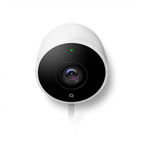 Google Nest Cam Outdoor - 1st Generation - Weatherproof Camera - Surveillance Camera with...