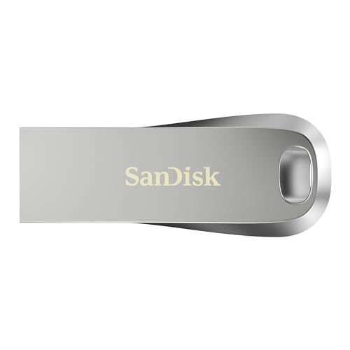 SanDisk 512GB Ultra Luxe USB 3.1 Flash Drive - SDCZ74-512G-G46, Black