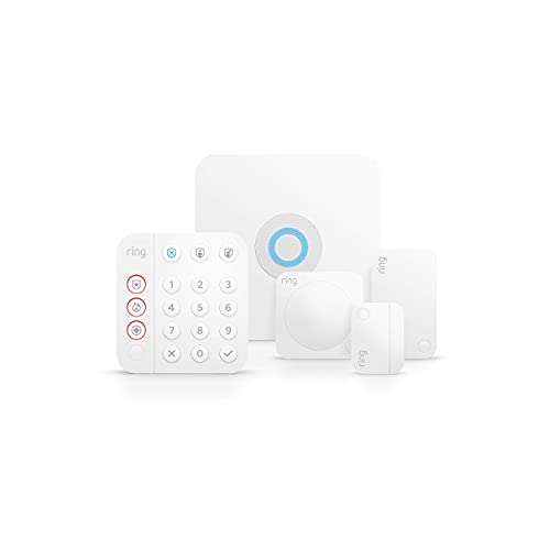 Ring Alarm 5-Piece Kit - home security system with 30-day free Ring Protect Pro...
