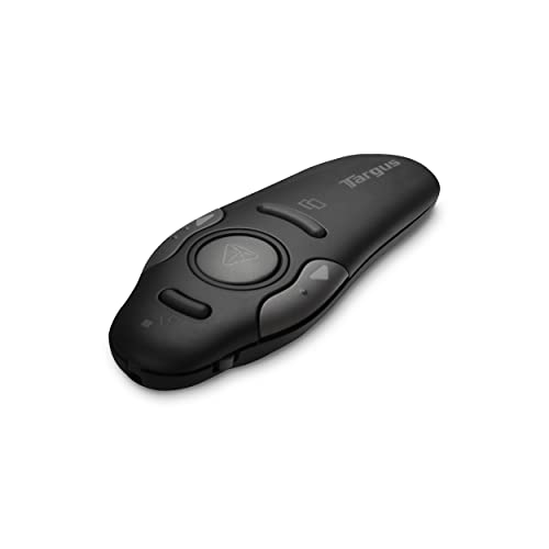 Targus Bluetooth Wireless Presentation Clicker Laser Pointer for Meetings and PowerPoint...