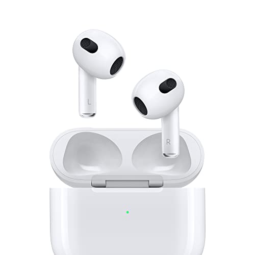 Apple AirPods (3rd Generation) Wireless Earbuds with MagSafe Charging Case. Spatial Audio,...