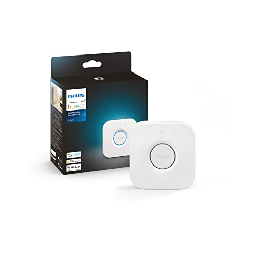 Philips Hue Bridge - Unlock The Power of Hue - Secure and Stable Connection, Multi-Room...