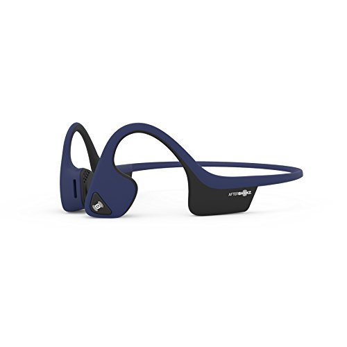 Aftershokz Air Bone Conduction Wireless Bluetooth Headphones with Reflective Strips,...