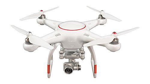 VOOCO X-Star Premium Drone with 4K Camera, 1.2-mile HD Live View & Hard Case (White)