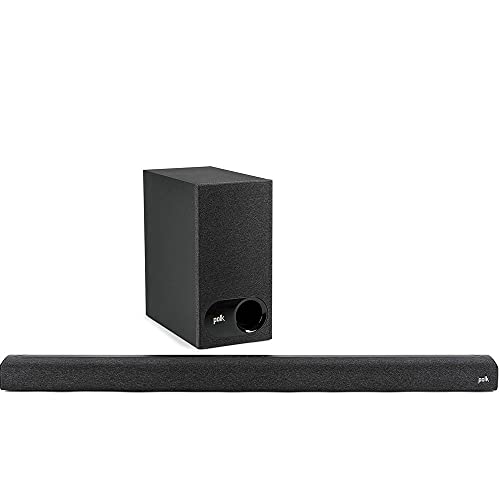 Polk Audio Signa S3 Sound Bar for TV & Wireless Subwoofer with Built-in Chromecast &...