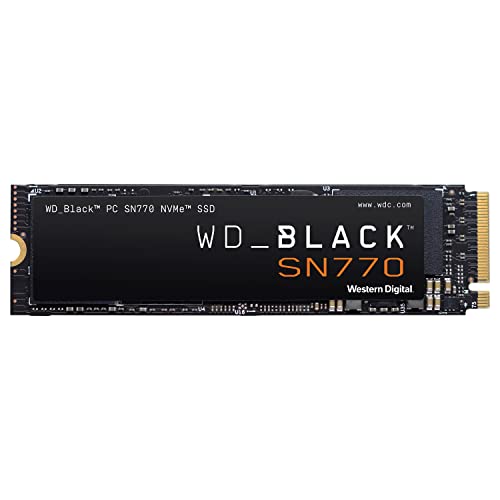 Western Digital WD_BLACK 1TB SN770 NVMe Internal Gaming SSD Solid State Drive - Gen4 PCIe,...