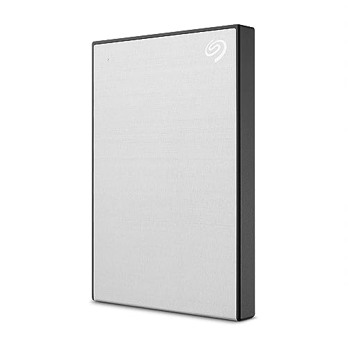Seagate One Touch 2TB External Hard Drive HDD – Silver USB 3.0 for PC Laptop and Mac, 1...