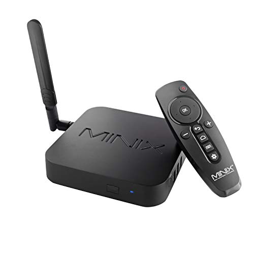 MINIX Android 9.0 Pie Media Hub 4K Ultra HD HDR10+4GB DDR4/32GB eMMC 4K @ 60Hz UHD 3 x USB...