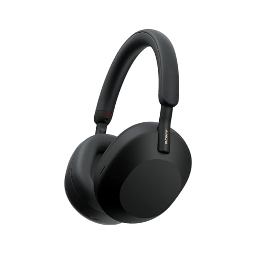 Sony WH-1000XM5 The Best Wireless Noise Canceling Headphones, Made Of Soft Fit Synthetic...