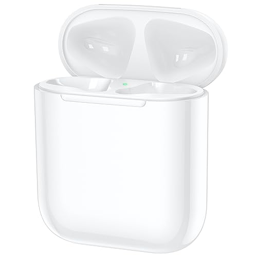 Airpods Charging Case Compatible for Airpods 1st & 2nd, Qi Wireless Charging Replacement...