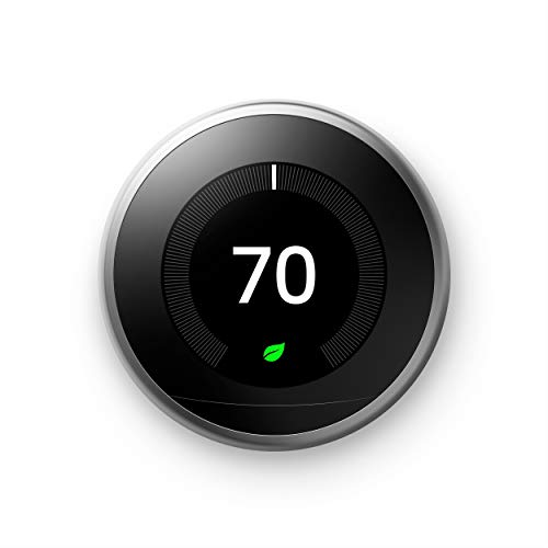 Google Nest Learning Thermostat - Programmable Smart Thermostat for Home - 3rd Generation...