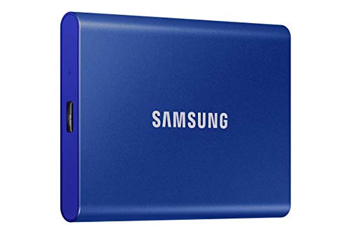 SAMSUNG T7 Portable SSD, 1TB External Solid State Drive, Speeds Up to 1,050MB/s, USB 3.2...