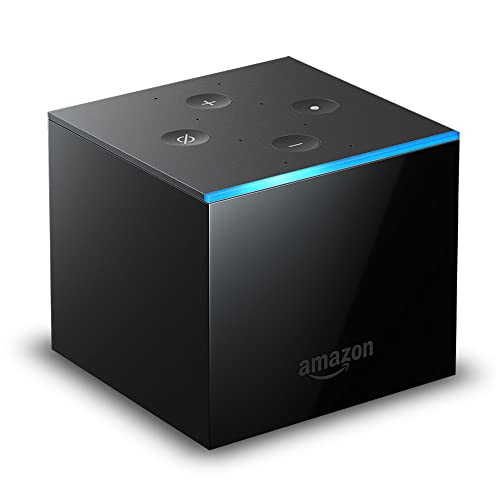 Fire TV Cube, Hands-free streaming device with Alexa, 4K Ultra HD, includes latest Alexa...