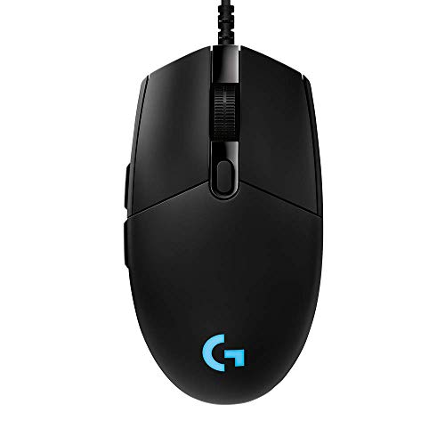 Logitech G PRO Hero Wired Gaming Mouse, 12000 DPI, RGB Lightning, Ultra Lightweight, 6...