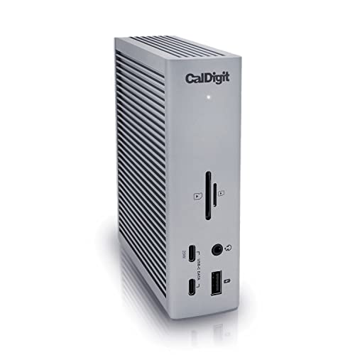 CalDigit TS4 Thunderbolt 4 Dock - 18 Ports, 98W Charging, 40Gb/s Thunderbolt 4, USB-A/C,...