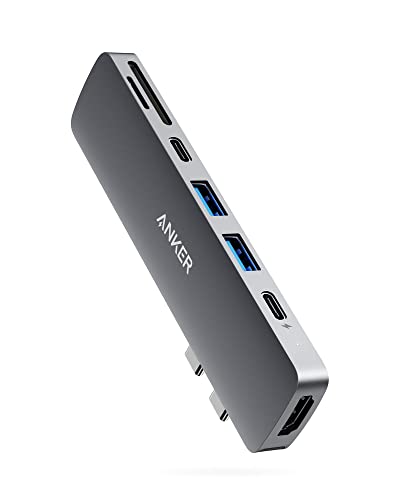 Anker USB C Hub for MacBook, 7-in-2 USB C to C Adapter, Compatible with Thunderbolt 3...