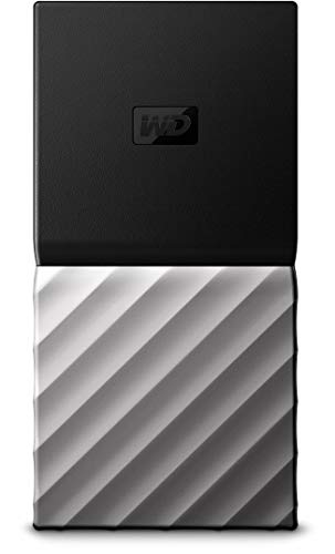 WD 512GB My Passport SSD Portable Storage - USB 3.1 - Black-Gray - WDBK3E5120PSL-WESN