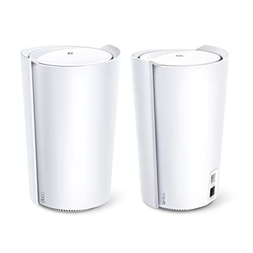 TP-Link AX6600 Deco Tri-Band WiFi 6 Mesh System(Deco X90) - Covers up to 6000 Sq.Ft,...
