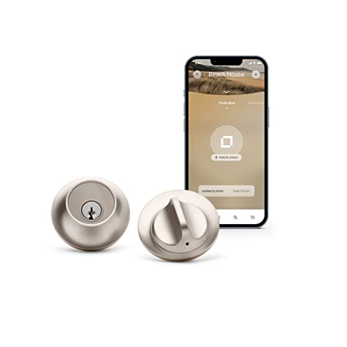 Level Home Inc Level Lock Smart Lock, Keyless Entry, Smartphone Access, Bluetooth Enabled,...