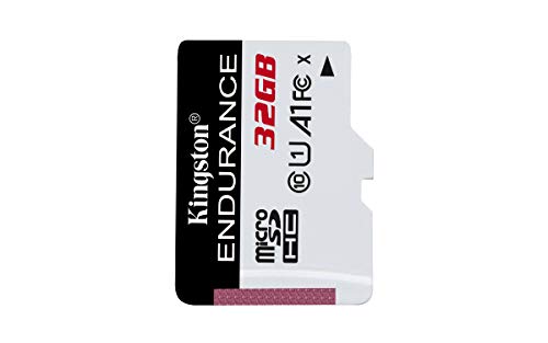Kingston High Endurance 32GB MicroSD Card High Performance, 1080P, Full HD, Up to 95MB/S...