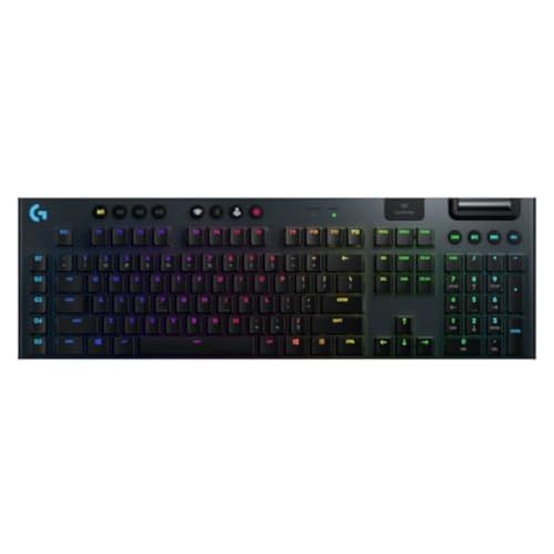 Logitech G915 LIGHTSPEED RGB Mechanical Gaming Keyboard, Low Profile GL Tactile Key...