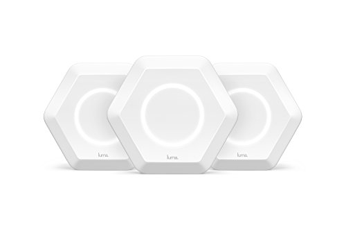 Luma Whole Home WiFi (3 Pack - White) - Replaces WiFi Extenders and Routers, Free Virus...