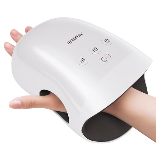 CINCOM Hand Massager - Cordless Hand Massager with Heat and Compression for Arthritis and...