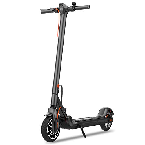 Hiboy MAX V2 Electric Scooter - 8.5' Solid Tires, Up to 17 Miles & 18.6 MPH, Front & Rear...