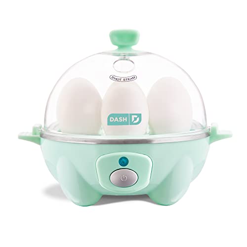 DASH Rapid Egg Cooker: 6 Egg Capacity Electric Egg Cooker for Hard Boiled Eggs, Poached...