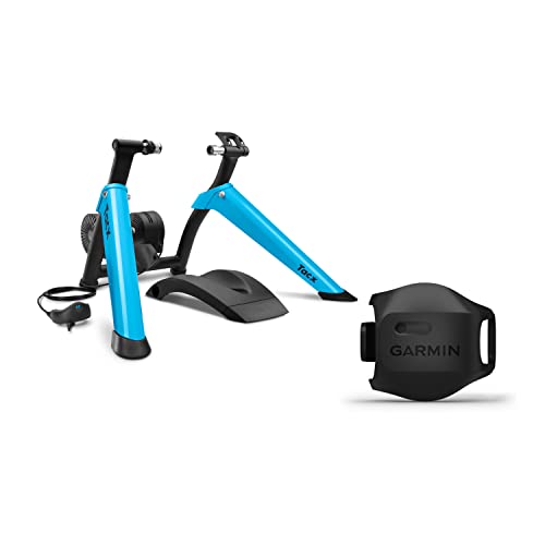 Garmin Tacx Boost Trainer Bundle, Indoor Bike Trainer with Magnetic Brake, Speed Sensor...
