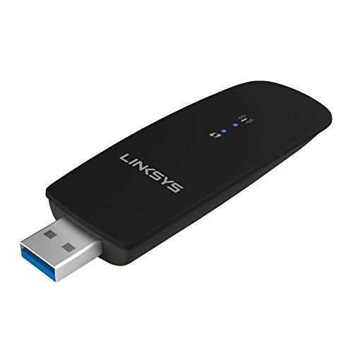 Linksys USB Wireless Network Adapter, Dual-Band wireless 3.0 Adapter for PC, 1.2Gbps...