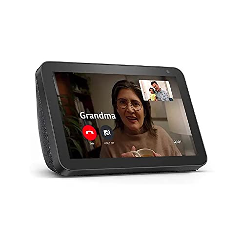 Echo Show 8 (1st Gen, 2019 release) -- HD smart display with Alexa – Unlimited Cloud...