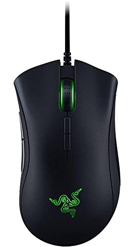 Razer DeathAdder Elite Gaming Mouse: 16,000 DPI Optical Sensor - Chroma RGB Lighting - 7...