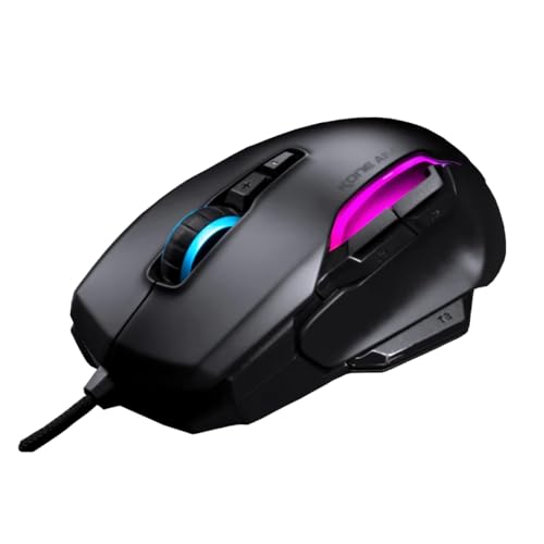 ROCCAT Kone AIMO Remastered PC Gaming Mouse, Optical, RGB Backlit Lighting, 23...