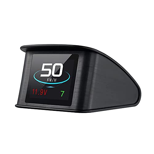 Lttrbx. T600 Universal Car HUD Head Up Display Digital GPS Speedometer with Speedup Test...