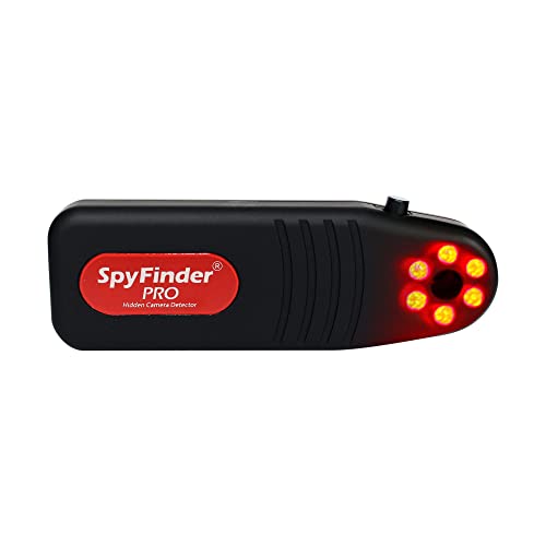 SPYFINDER PRO Portable Hidden Camera Detector and Anti-Spy Scanner - Detects Covert Video...