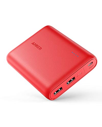 Anker PowerCore 13000, Compact 13000mAh 2-Port Ultra-Portable Phone Charger Power Bank...