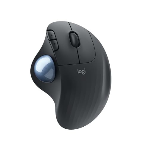 Logitech ERGO M575 Wireless Trackball Mouse - Easy thumb control, precision and smooth...