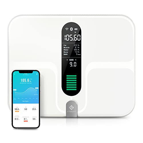 Etekcity Smart WiFi Body Fat Scale, Accurate Digital Bathroom Scales for Body Weight BMI...