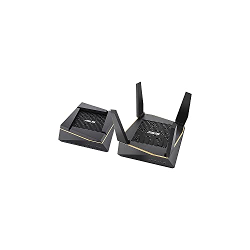 ASUS AX6100 WiFi 6 Gaming Mesh Router (RT-AX92U 2 Pack) - Tri-Band Gigabit Wireless...