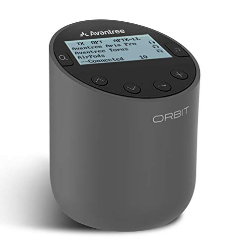 Avantree Orbit Bluetooth 5.0 Audio Transmitter for TV with 5.1 Surround Sound Passthrough...