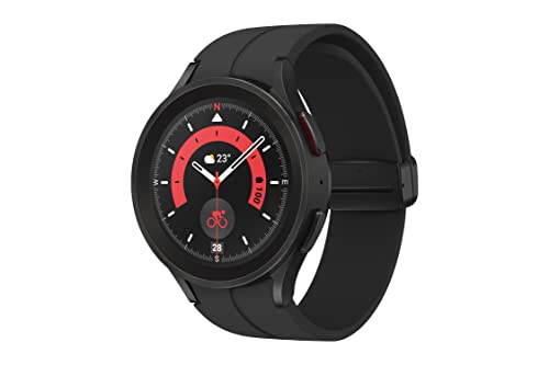 SAMSUNG Galaxy Watch Pro 5 45mm LTE Smartwatch w/ Body, Health, Fitness and Sleep Tracker,...
