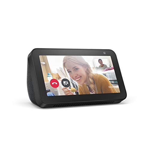 Echo Show 5 (1st Gen, 2019 release) -- Smart display with Alexa – stay connected with...