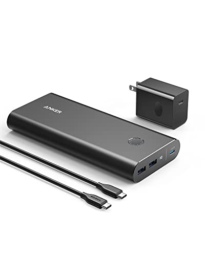 Anker PowerCore+ 26800mAh PD 45W with 60W PD Charger, Power Delivery Portable Charger...
