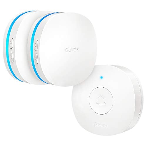 Govee Upgraded Wireless Doorbell, Door Bell Chime Operating at 1000 Feet with 36 Melodies...