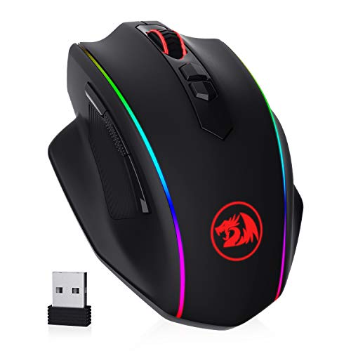 Redragon M686 Wireless Gaming Mouse, 16000 DPI Wired/Wireless Gamer Mouse with...