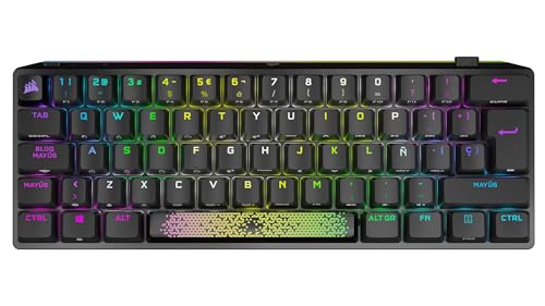 Corsair K70 PRO MINI WIRELESS RGB 60% Mechanical Gaming Keyboard (Fastest Sub-1ms...